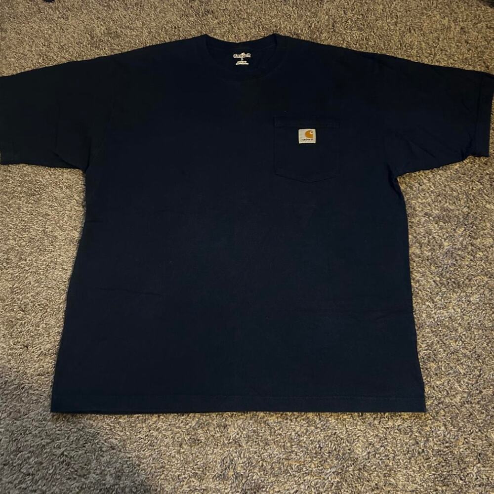 Carhartt navy pocket workwear l